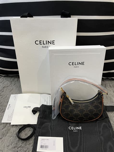 celine mini ava triomphe|celine triomphe canvas bags.